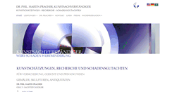 Desktop Screenshot of kunst-gutachter.de
